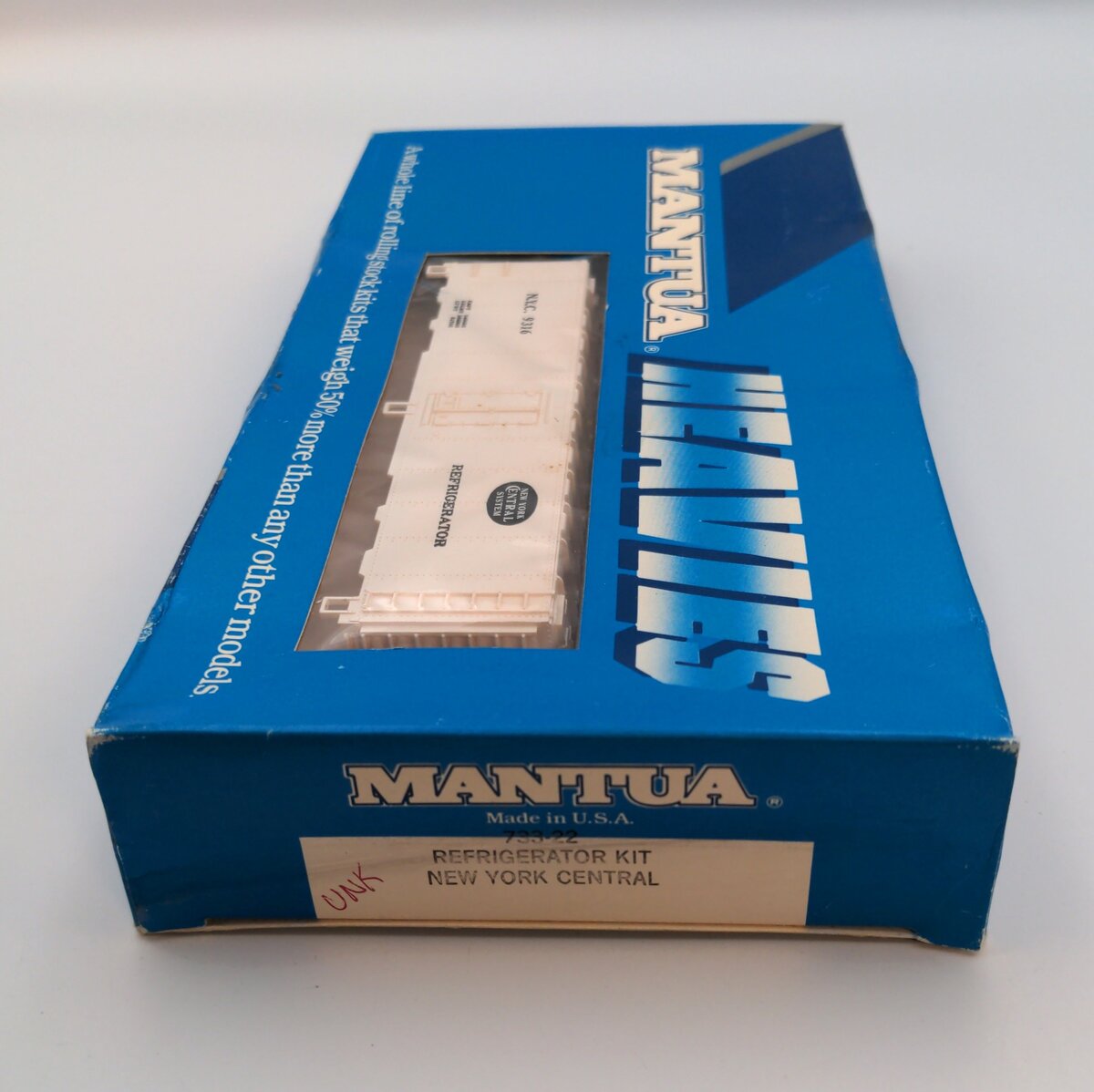 Mantua 733-22 HO Scale New York Central Refrigerator Kit