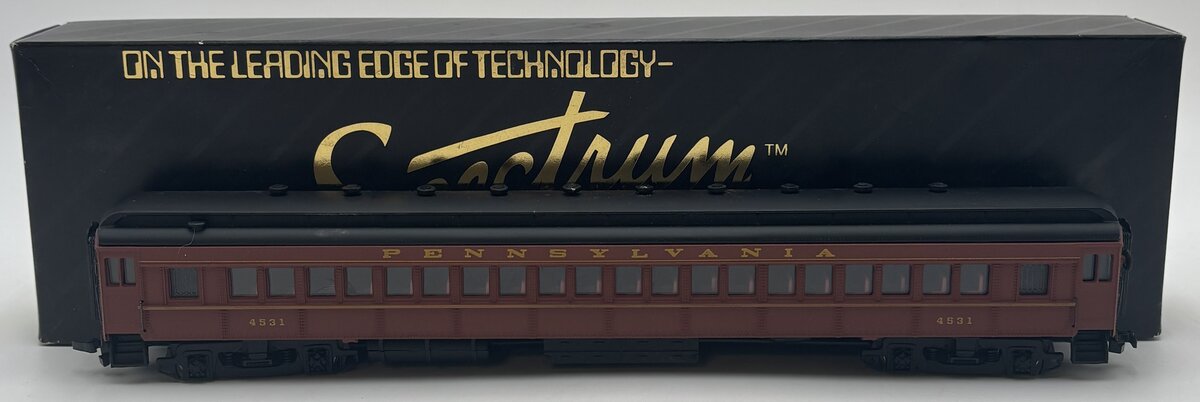 Bachmann Spectrum 89012 HO Scale Pennsylvania Railroad Coach Car #4531