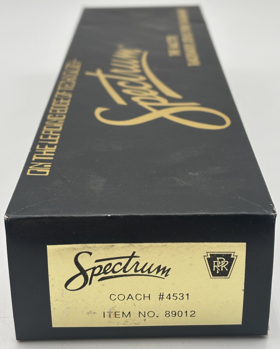 Bachmann Spectrum 89012 HO Scale Pennsylvania Railroad Coach Car #4531