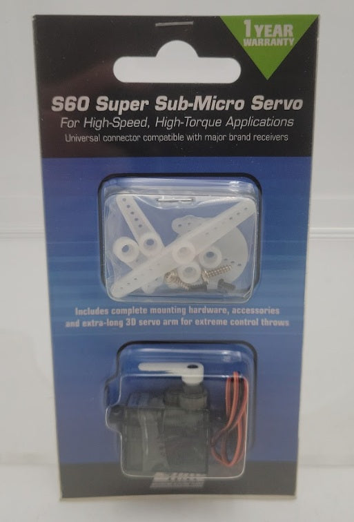 E-flite RS60 6.0-Gram Super Sub-Micro S60 Servo