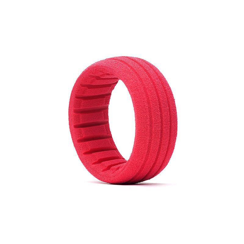 AKA Products, Inc. 14007SR 1:8 Buggy Impact Soft Tires w/Red Insert (Pack of 2)