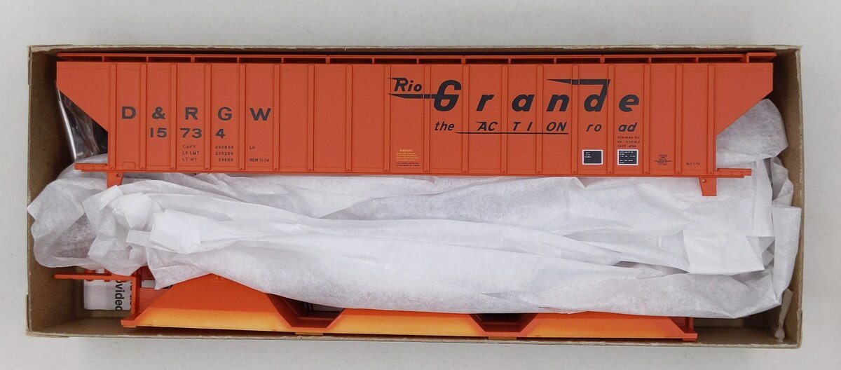 Accurail 6504 HO Scale Denver and Rio Grand Western P-S 4750 Grain Hopper