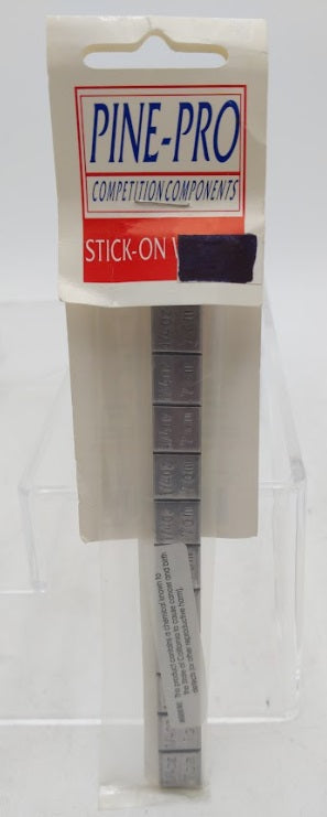 Pine-Pro 10045 Competition Components Stick On Weights Total Weight = 3 Oz.