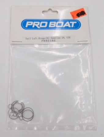 Pro Boat 2186 Sail Luft Rings: S24, S36, EDVR (Pack of 6)