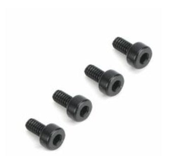 Dubro 2111 2mmx4mm Socket Cap Screws (Pack of 4)