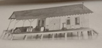 Quality Craft Kit-605 O Gauge Freight House Model Kit