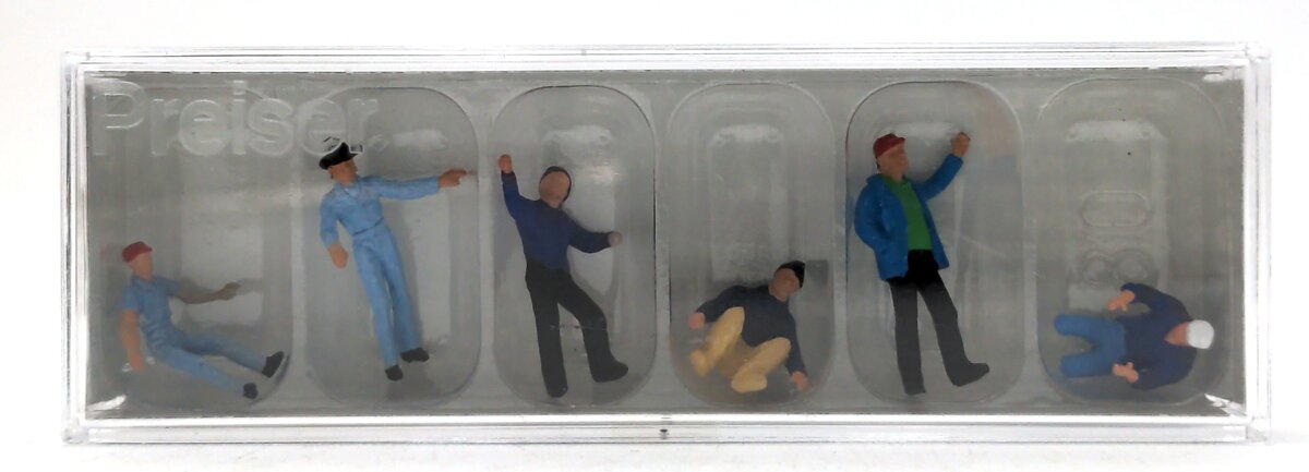 Preiser 1010583 HO Truckers Figures (Set of 6)