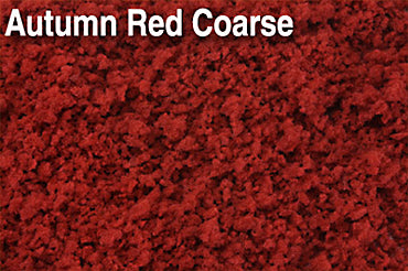 Scenic Express EX879E Coarse Red Autumn Flock & Turf - 48 oz. Eco-Pak