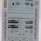 Microscale 87-1478 HO Department of Defense (DODX) Freight Cars Decal Sheet