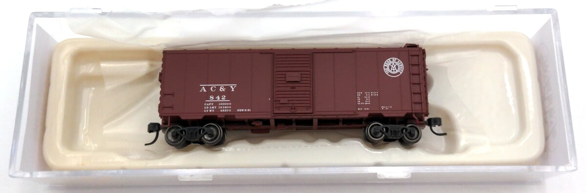 Atlas 50001932 N ACY PS-1 40' Boxcar with 6' Door & 12-Stiffener Roof #842