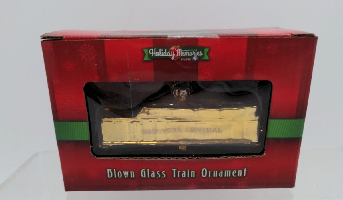 Lionel 9-22036 New York Central Blown Glass Hudson Tender Ornament