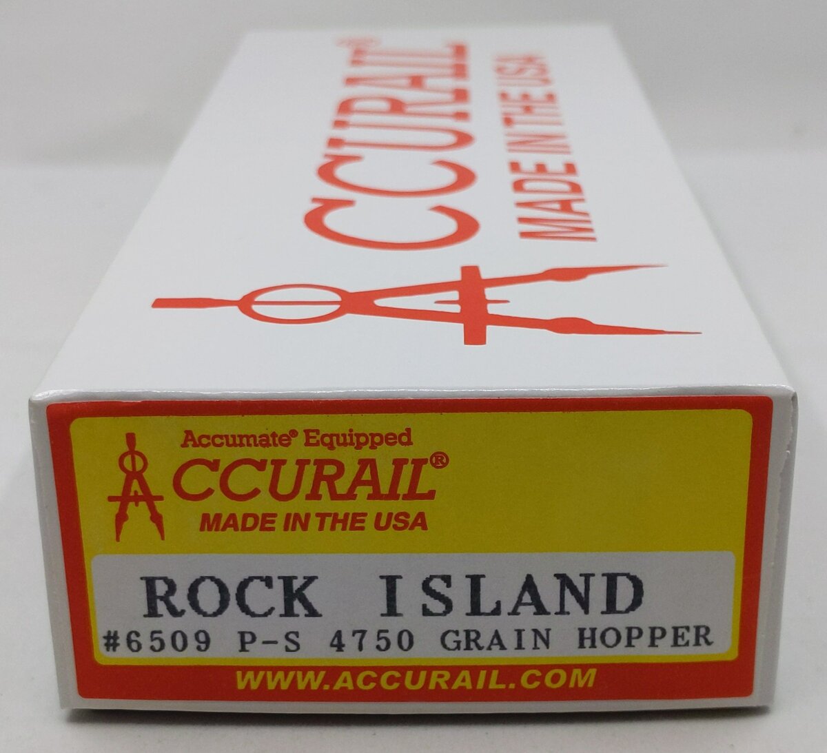 Accurail 6509 HO Scale Rock Island P-S 4750 Grain Hopper Car Building Kit