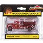 Woodland Scenics AS5567 HO AutoScenes 1950's Fire Truck W/Ladders & Hoses
