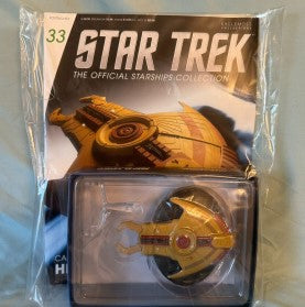 Eaglemoss EM-ST0033 Diecast Star Trek Cardassian Hideki Class Model w/Manual