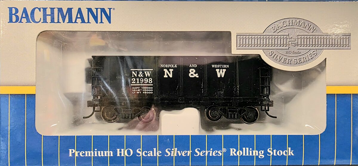 Bachmann 18603 HO Norfolk & Western Ore Car #21998