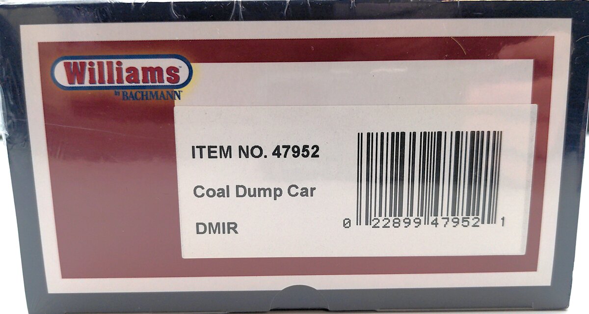 Williams 47952 O Duluth, Missabe & Iron Range Operating Coal Dump 3-Rail Car