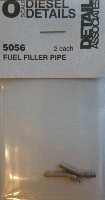 Detail Associates 5056 O Light Cast Metal Pewter Fuel Filler Pipe (Pack of 2)