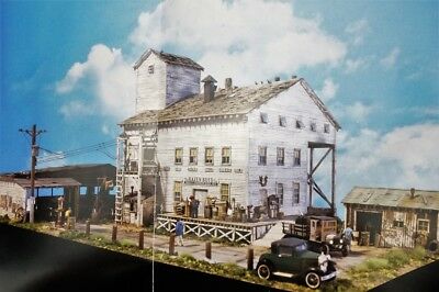 Fine Scale Miniatures 17 HO Scale The Hazen Boyd Co. Laser-Cut Building Kit