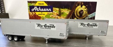 Athearn 5156 Denver & Rio Grande Western 40' Trailer Set