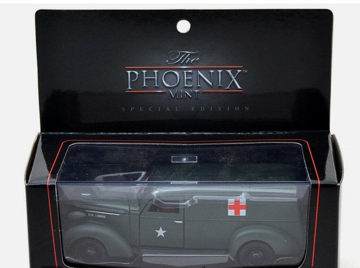 The Phoenix Mint 18376 1:43 1937 Studebaker Army Ambulance