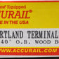 Accurail 41109 HO Portland Terminal 40'' Outside Braced Wood Boxcar Kit