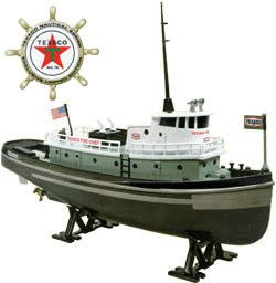 Ertl 19800 Texaco Die-Cast Fire Chief Tugboat Coin Bank