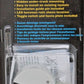 Rapido Trains 320001 HO Uncoupler RailCrew On-Off Remote Uncoupler Single