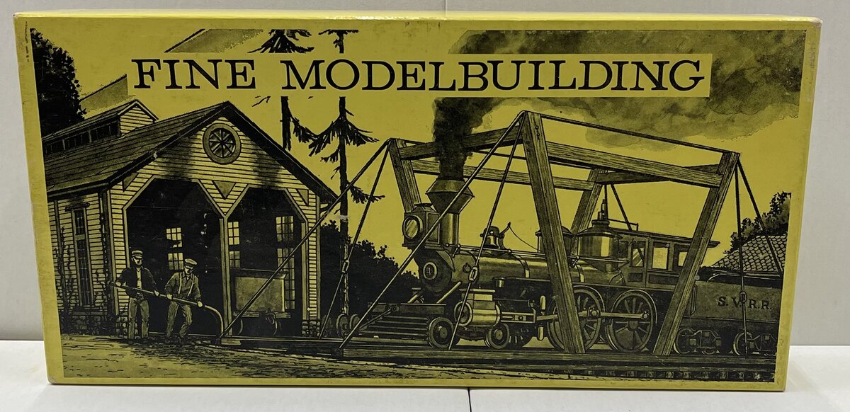 Fine Scale Miniatures 135 HO Scale Two-Stall Engine House Laser-Cut Building Kit