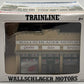 Walthers 931-805 HO Trainline Assembled Wallschlager Motors Building