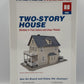 Walthers 931-901 HO Scale Two-Story House Plastic Building Kit