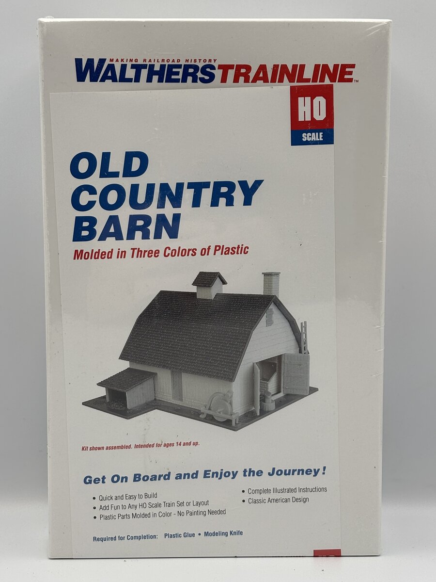 Walthers 931-902 HO Old Country Barn Kit