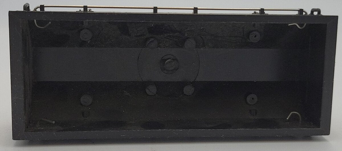 Lionel 19408-2 Plain Black Plastic Gondola Coil Cover with Lift Handles and Trim