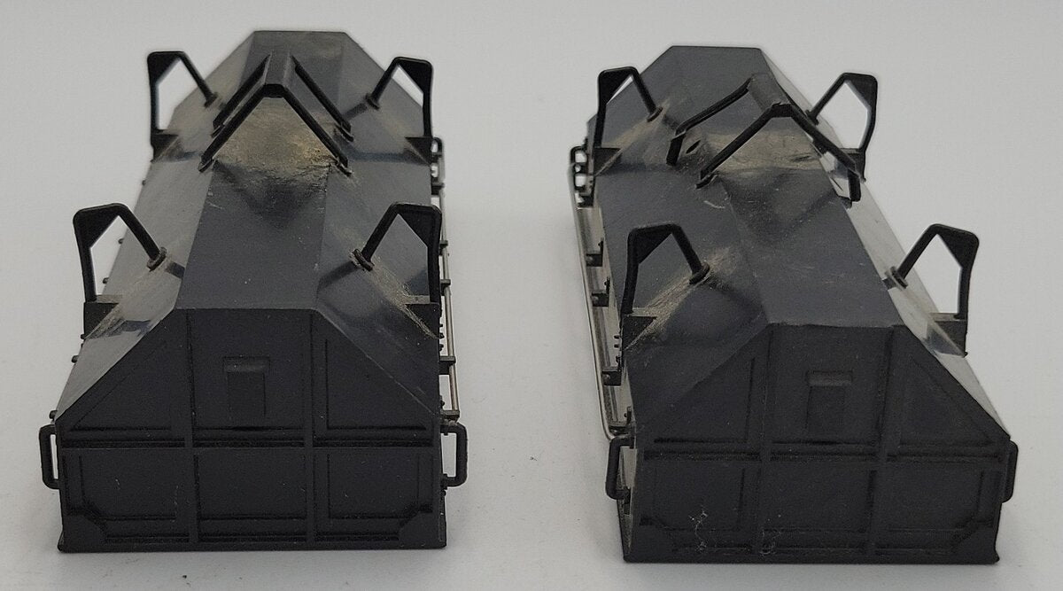 Lionel 19408-2 Plain Black Plastic Gondola Coil Cover with Lift Handles and Trim