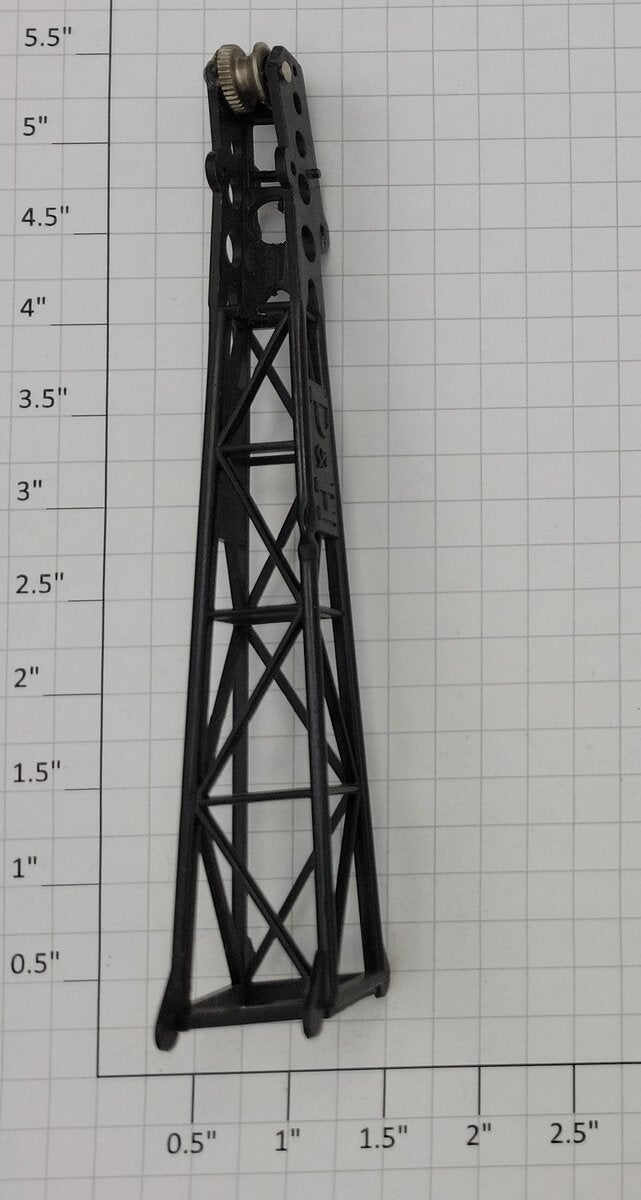 Lionel 6828-126 P&H Black Crane Boom End with Pulley