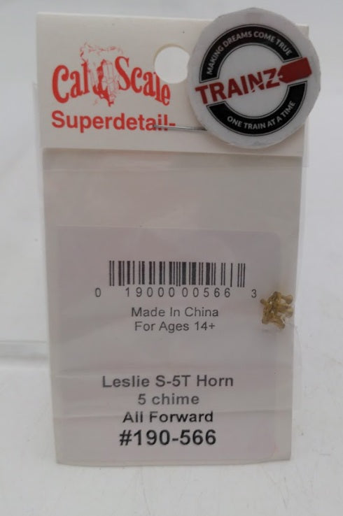 Cal Scale 190-566 HO Scale Brass Casting Leslie S-5T 5 Chime Air Horn