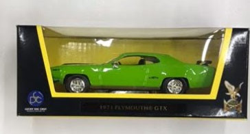 Road Signature 94218 1:43 Green & Black 1971 Plymouth GTX Collector's Edition