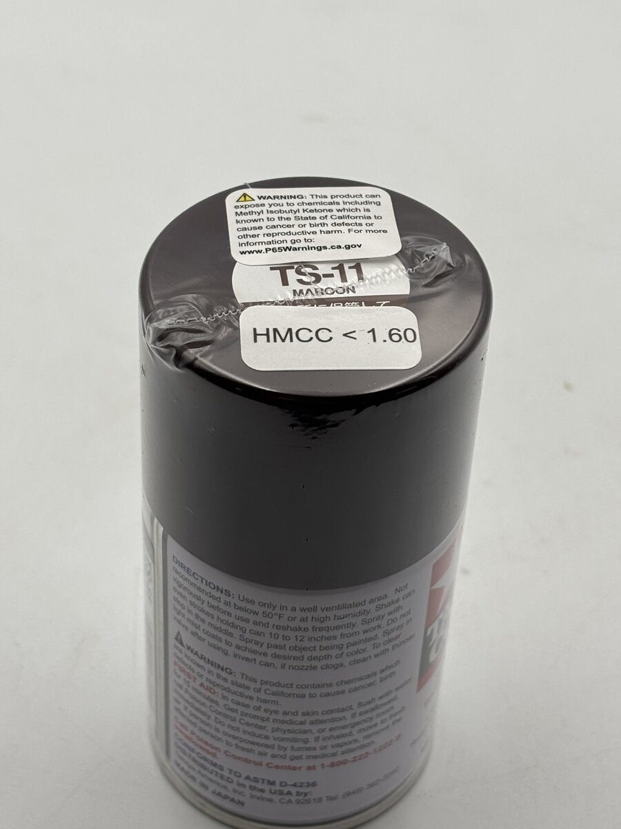 Tamiya 85011 TS-11 Maroon 100 ml Spray Paint Can