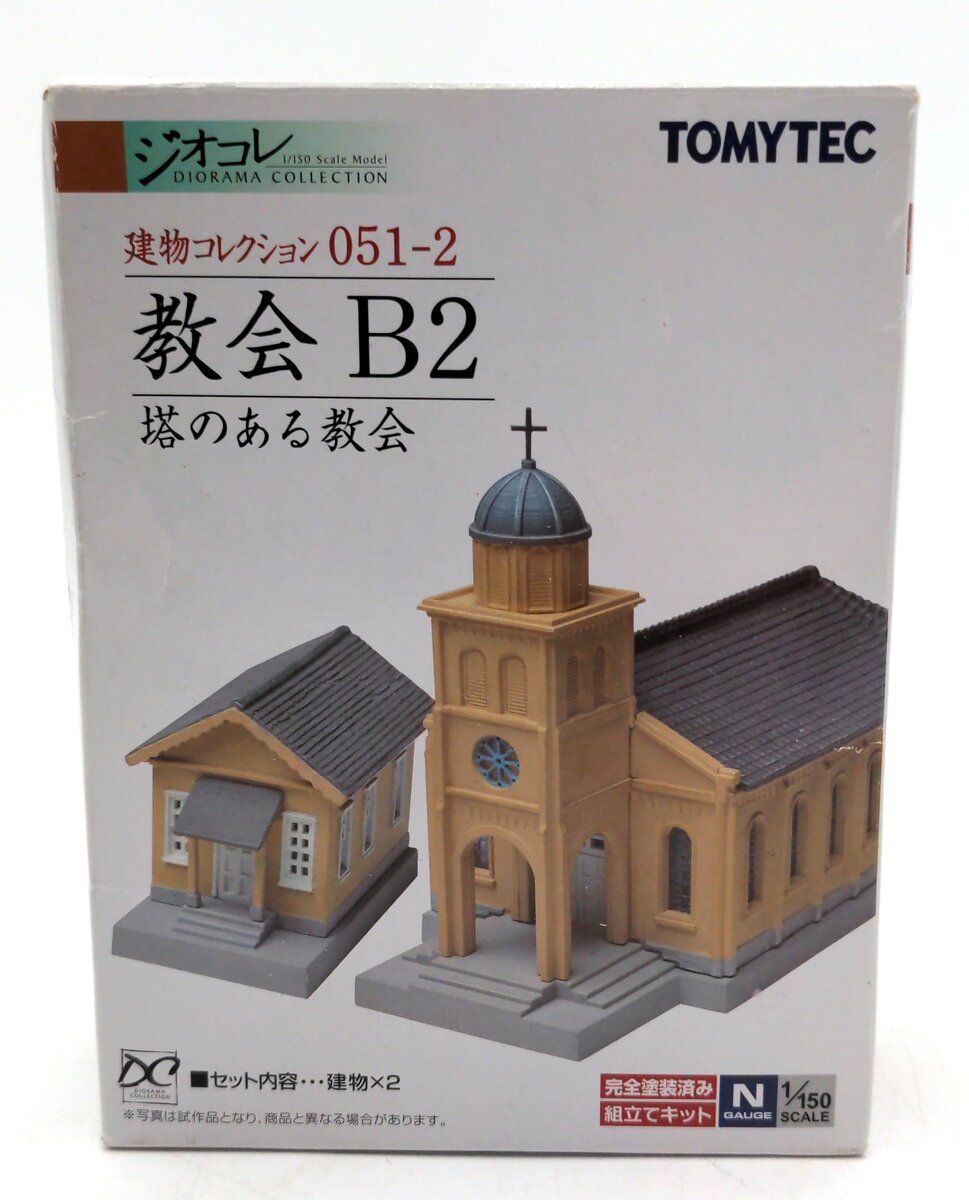 TomyTec 234838 N First Congregational Church Building Kit