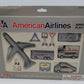 Realtoy 1661 Daron American Airlines Airport Die Cast Playset (Set of 13 Pieces)