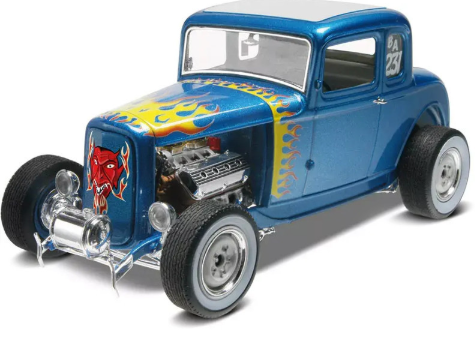 Revell 85-4228 1:25 1932 Ford 5 Window Coupe Kit