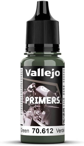 Vallejo Paint 70612 Nato Green Acrylic Surface Primer - 17 ml. Bottle