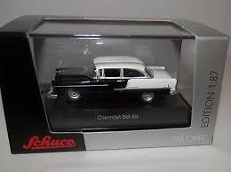 Schuco 2617504 2617504 1:87 1955 Chevy Bel Air Black/White