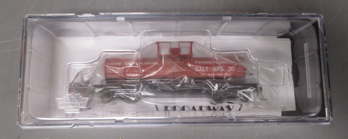 Broadway Limited 6123 HO Penn Salt ACF Type 6,000-Gallon Tank Car (Pack of 4)