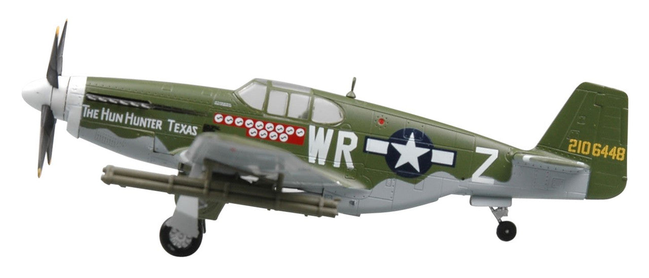Easy Models 36357 1:72 Assembled Henry Brown P-51B Mustang Aircraft