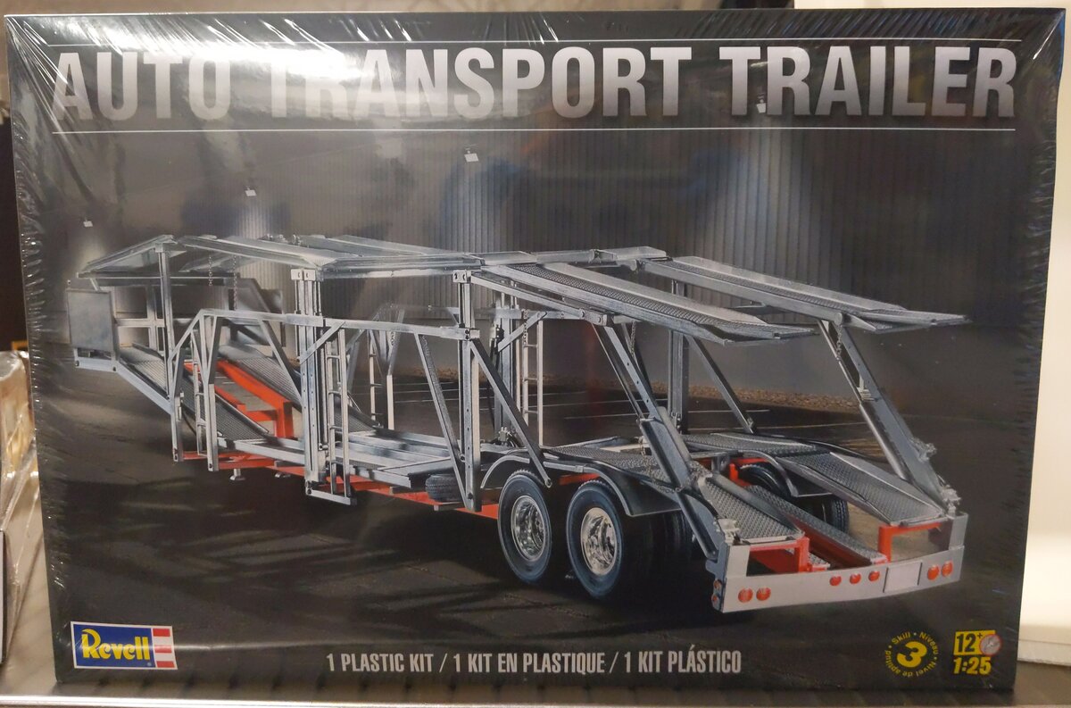 Revell 85-1509 1:25 Auto Transport Trailer Plastic Model Kit