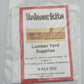 RS Laser Kits 3502 N LUMBER YARD SUPPLIES
