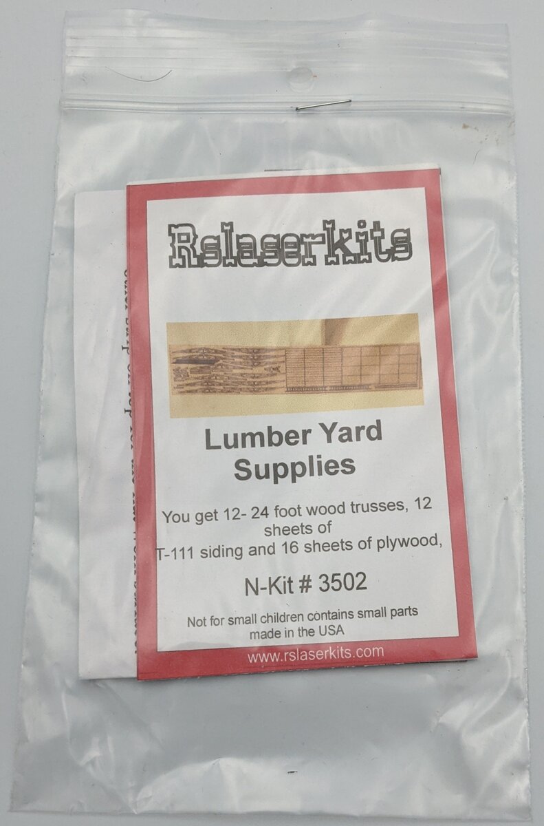 RS Laser Kits 3502 N LUMBER YARD SUPPLIES