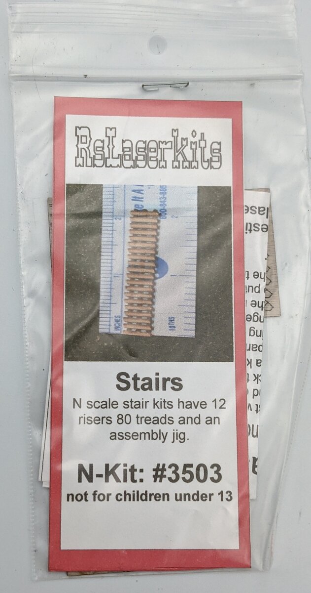 RS Laser Kits 3503 N Stairs With 3' Treads