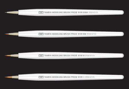 Tamiya 87174 Fine Pointed Brush Pro II