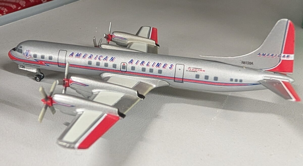 Dragon 55663 American Airlines L-188A Electra 1:400